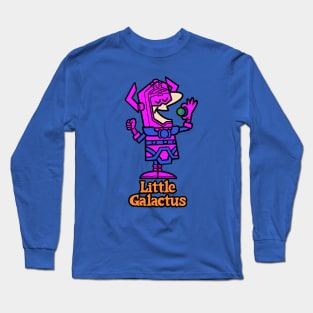 Little Galactus Pizza Long Sleeve T-Shirt